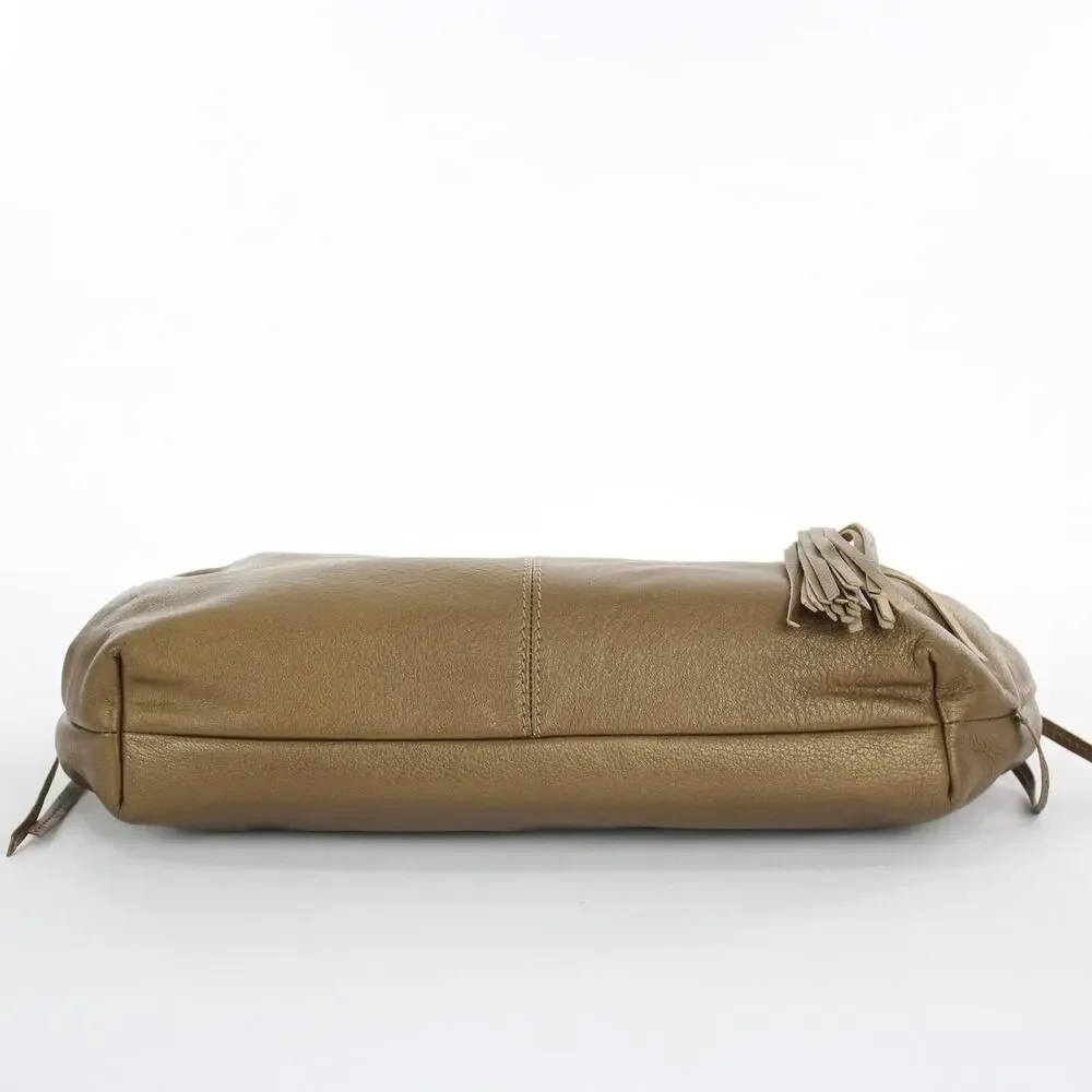 Hobo International Bronze Leather Bag - Picture 5 of 7